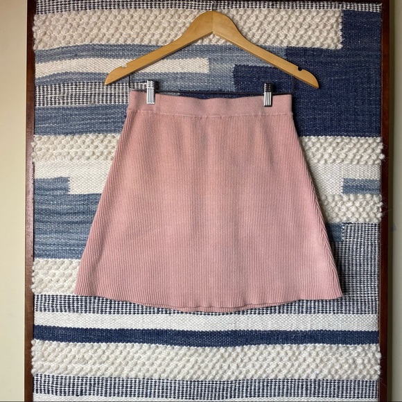 Knit Mini Skirt - Picture 2 of 9